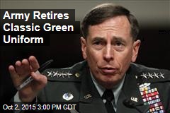 Army Retires Classic Green Uniform