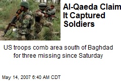 Al-Qaeda Claims It Captured Soldiers