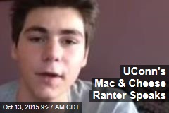 UConn&#39;s Mac &amp; Cheese Ranter Speaks