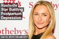 Nashville Star Battling Postpartum Depression