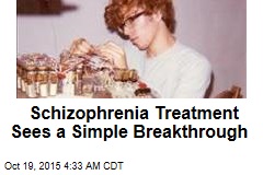 Schizophrenia Treatment Sees a Simple Breakthrough