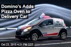 Domino&#39;s Adds Pizza Oven to Delivery Car