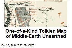 One-of-a-Kind Tolkien Map of Middle Earth Unearthed