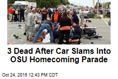 3 Dead After Car Slams Into OSU Homecoming Parade