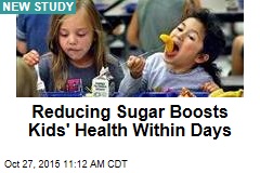 Reducing Sugar Boosts Kids&#39; Health Within Days
