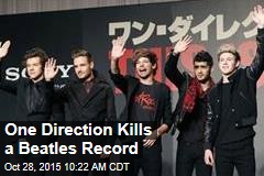 One Direction Kills a Beatles Record