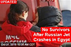 Russian Passenger Jet Crashes in Egypt