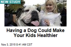 Having a Dog Could Make Your Kids Healthier