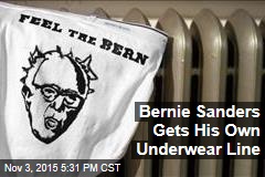 Bernie Sanders Gets His Own Underwear Line