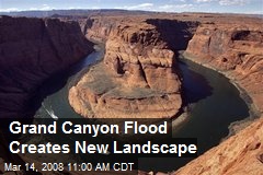 Grand Canyon Flood Creates New Landscape