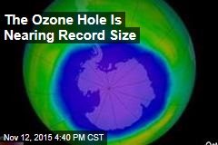 The Ozone Hole Is Nearing Record Size