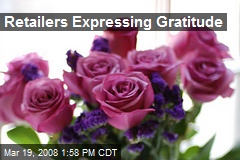 Retailers Expressing Gratitude