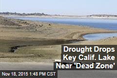 Drought Drops Key Calif. Lake Near &#39;Dead Zone&#39;