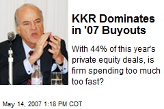 KKR Dominates in '07 Buyouts