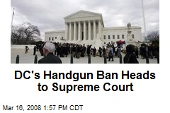 DC's Handgun Ban Heads to Supreme Court