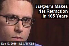 Harper&#39;s Makes 1st Retraction in 165 Years