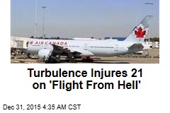 Turbulence Injures 21 on &#39;Flight From Hell&#39;