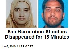 San Bernardino Shooters Disappeared for 18 Minutes