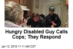 Hungry Disabled Guy Calls Cops; They Respond