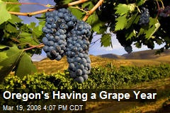 Oregon's Having a Grape Year