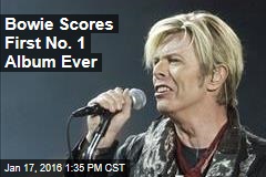 Bowie Scores First No. 1 Album Ever