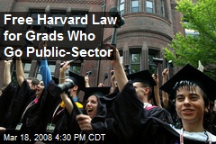Free Harvard Law for Grads Who Go Public-Sector