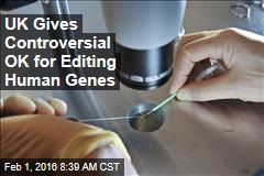 UK Gives Controversial OK for Editing Human Genes