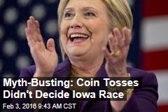 Myth-Busting: Coin Tosses Didn&#39;t Decide Iowa Race