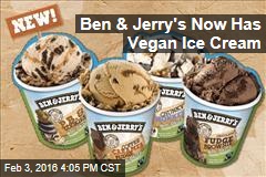 Ben &amp; Jerry&#39;s Now Has Vegan Ice Cream