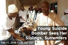 Young Suicide Bomber Sees Her Siblings, Surrenders