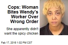 Cops: Woman Bites Wendy&#39;s Worker Over Wrong Order