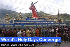 World's Holy Days Converge
