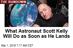 Astronaut Scott Kelly Is Coming Home