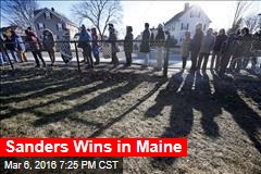 Sanders Wins in Maine