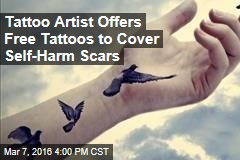Tattoo Artist Offers Free Tattoos to Cover Self-Harm Scars