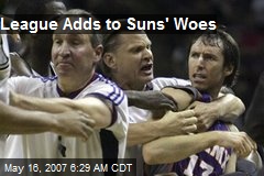 League Adds to Suns' Woes