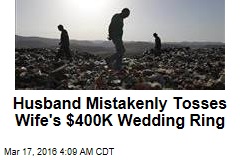 Trash Company Saves $400K Wedding Ring