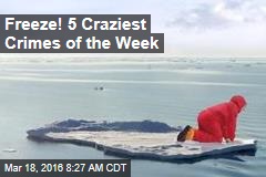 Freeze! 5 Craziest Crimes of the Week