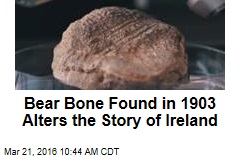 Bear Bone Shows Humans in Ireland 2.5K Years Earlier