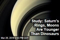 Study: Saturn&#39;s Rings, Moons Are Younger Than Dinosaurs