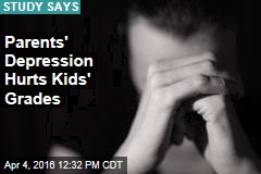 Parents&#39; Depression Hurts Kids&#39; Grades
