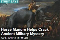 Horse Manure Helps Crack Ancient Military Mystery