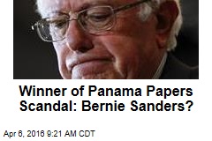 Winner of Panama Papers Scandal: Bernie Sanders?