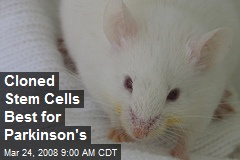 Cloned Stem Cells Best for Parkinson's