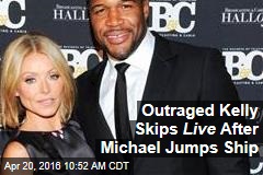 Outraged Kelly Skips Live After Michael Jumps Ship