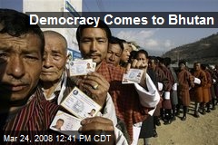 Democracy Comes to Bhutan