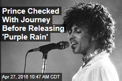 Prince Checked With Journey Before Releasing &#39;Purple Rain&#39;