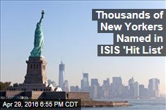 Thousands of New Yorkers Named in ISIS &#39;Hit List&#39;