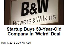 Startup Buys 50-Year-Old Company in &#39;Weird&#39; Deal