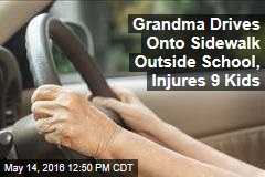 Grandma Drives Onto Sidewalk Outside School, Injures 9 Kids